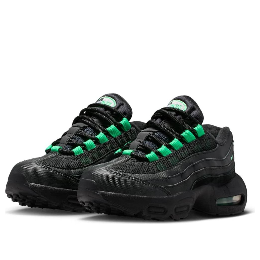 (PS) Nike Air Max 95 Recraft 'Black Pearl Grey Green Shock' — фото 4
