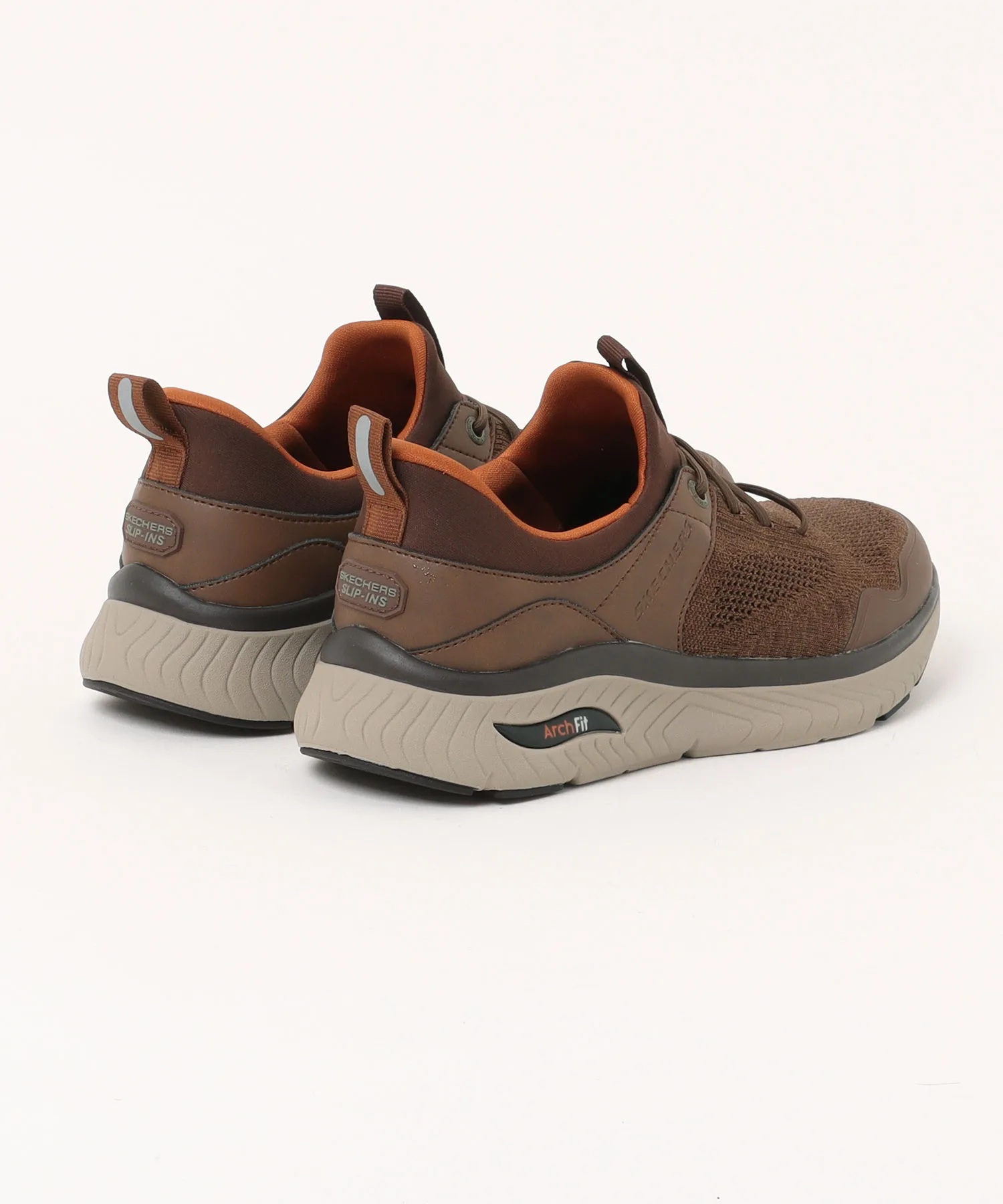Мужские кроссовки SKECHERS ARCH FIT CROSSER EMERIC чёрные — фото 2