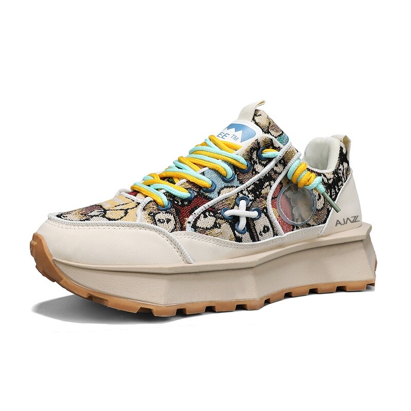 

Кроссовки мужские Lifestyle Shoes Men Low-Top Ajpap, бежевый
