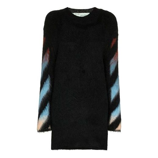 

Платье (WMNS) Off-White Knit Printing Black Dress OWHE009F18B740711088, черный