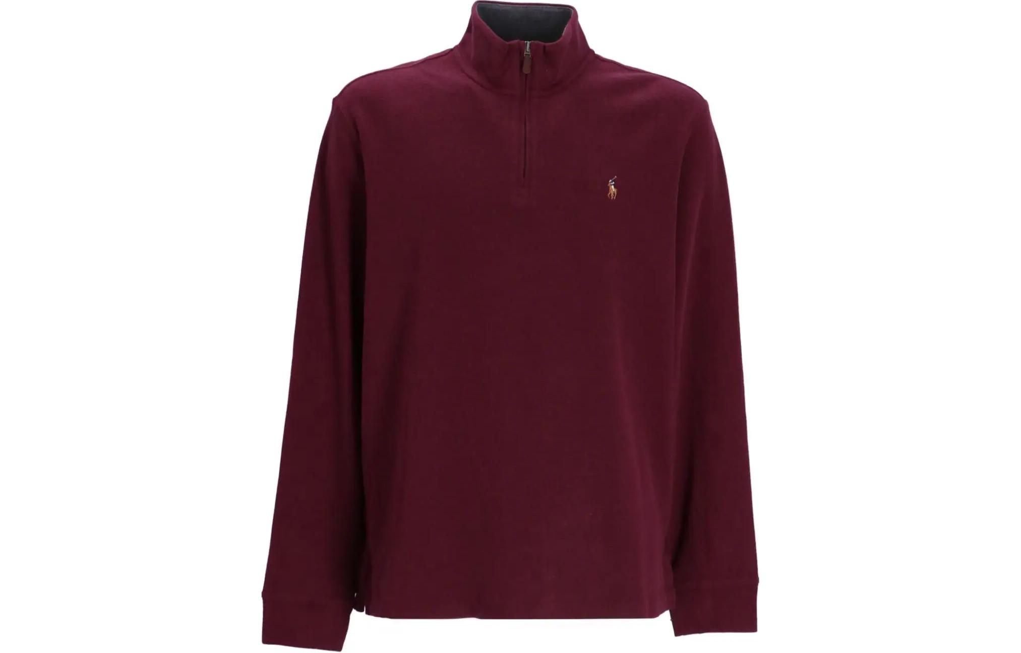 

Свитер с застежкой-молнией на вороте Polo Ralph Lauren, Burgundy