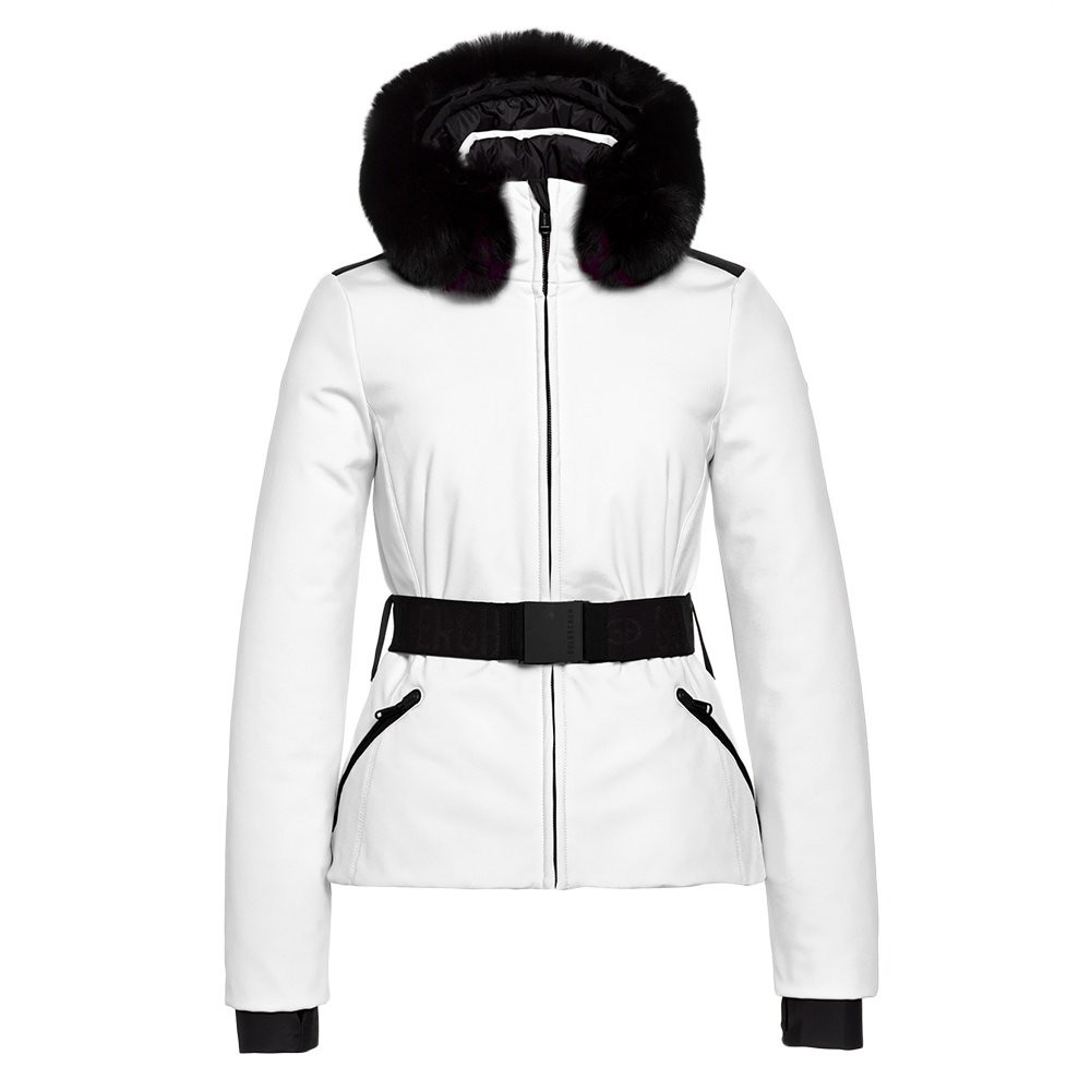 

Пуховая лыжная куртка Goldbergh Hida с искусственным мехом (женская), White