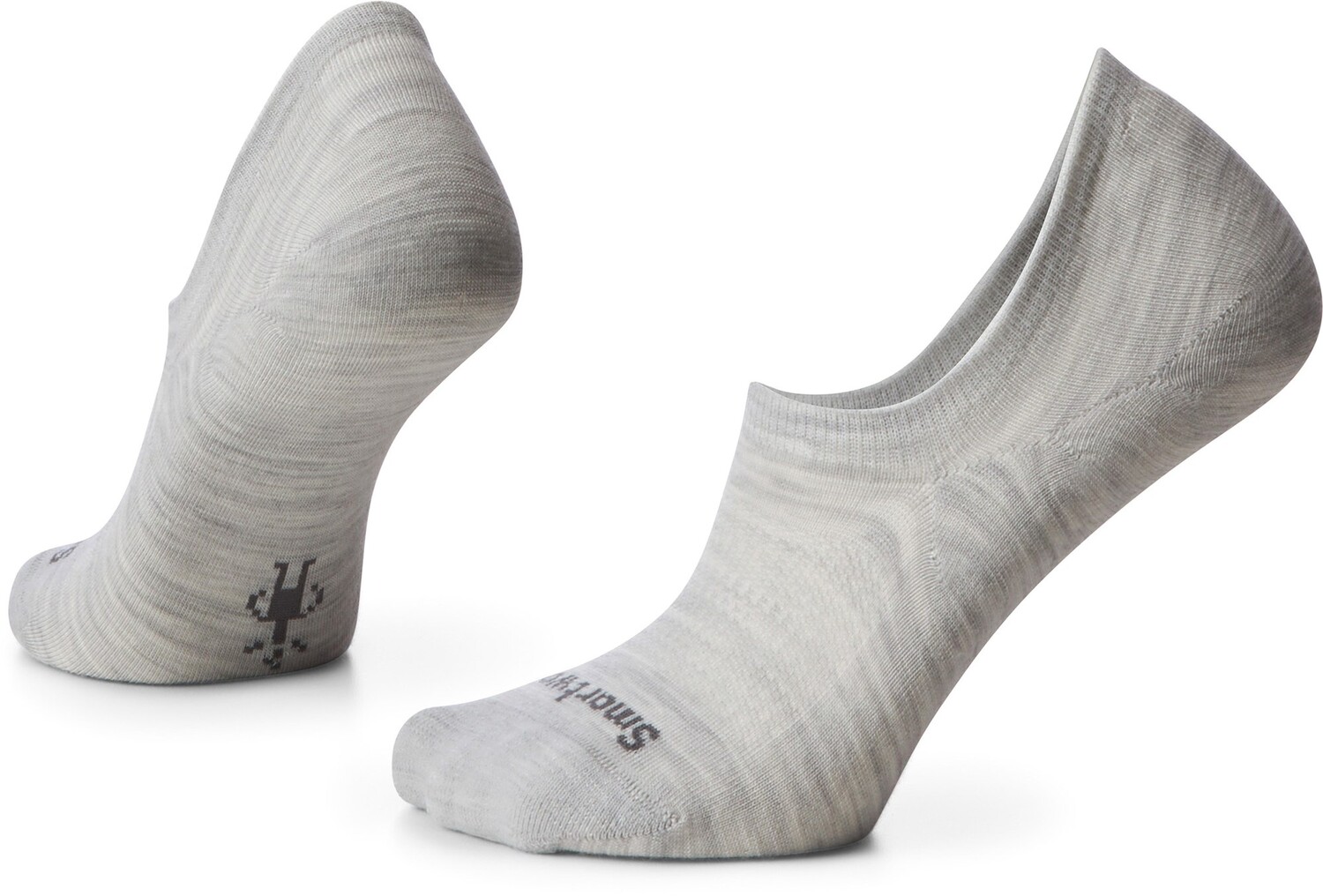 

Носки-неявки на каждый день Smartwool, серый