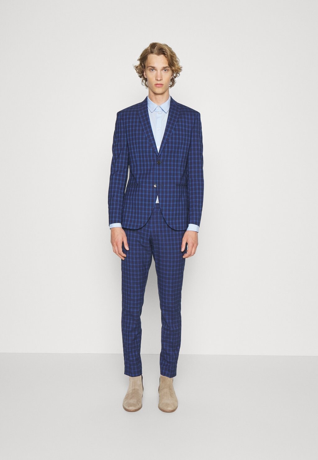 

Костюм FASHION SLIM FIT Isaac Dewhirst, темно-синий
