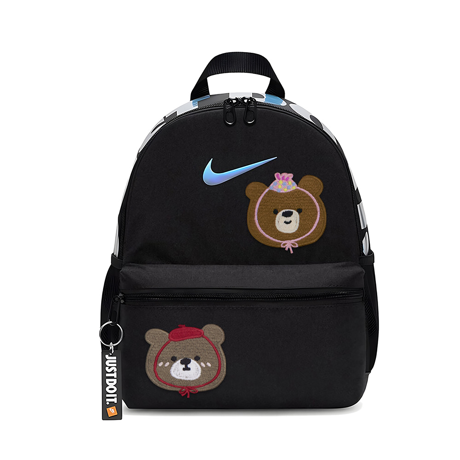 

Nike Тканевый рюкзак малый унисекс черный, Bear Bio