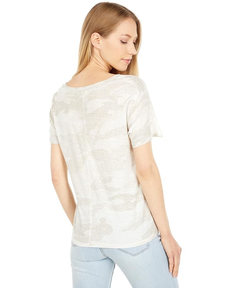 

Футболка Splendid Maxson Camo Tee, цвет Sand Camo