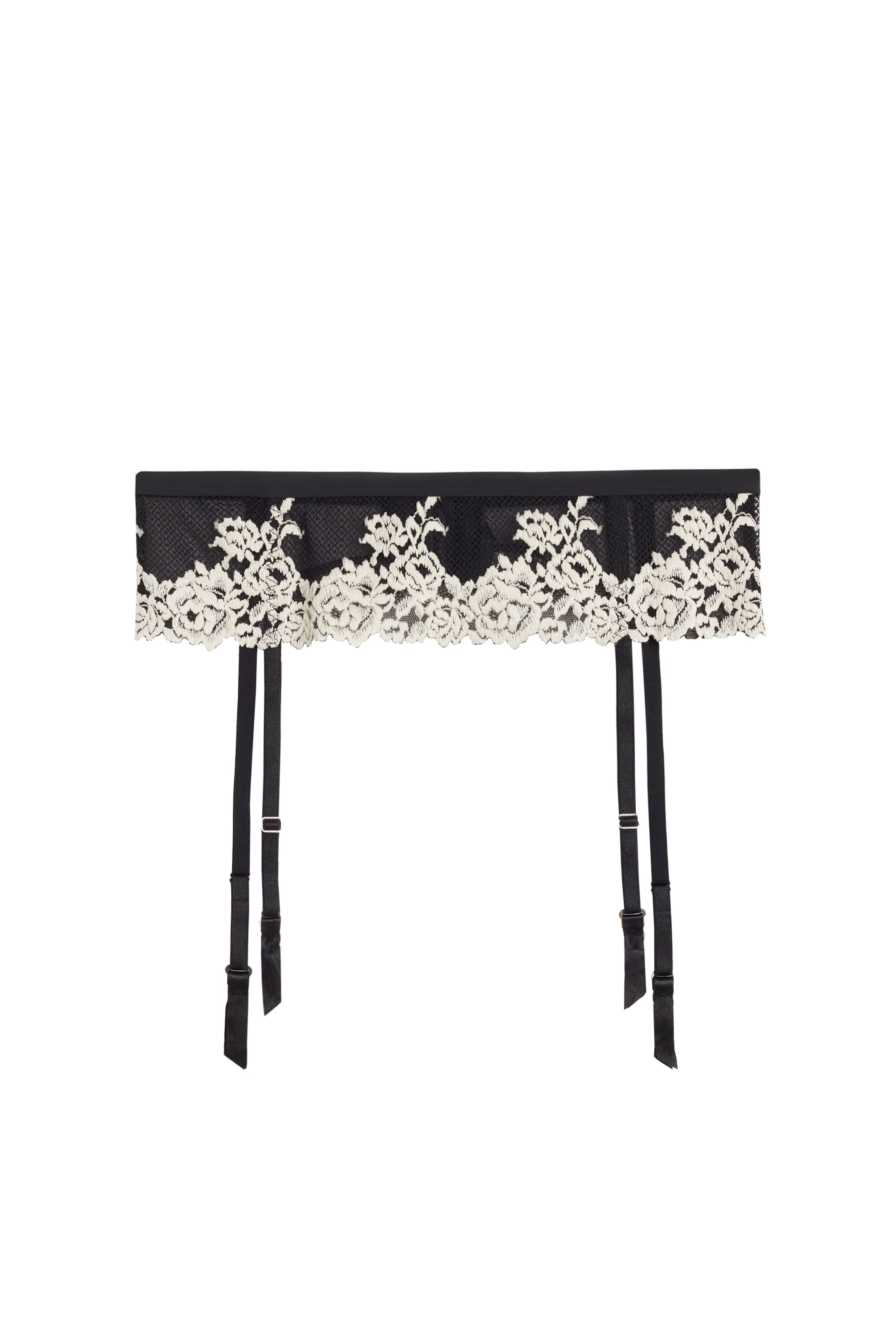 

INTIMISSIMI Подвязка 'Pretty Flowers' в черном цвете