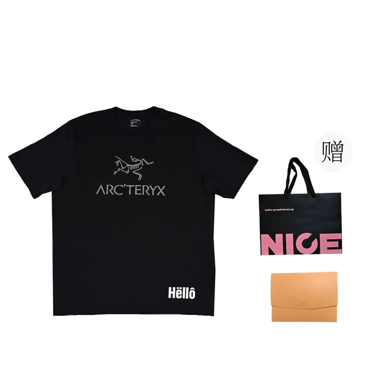 Футболка с логотипом Arc'teryx Black — фото 3