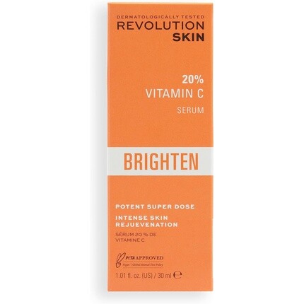 Высокоэффективная сыворотка для лица с 20% витамина С, 30 мл, Revolution Skincare London — фото 3