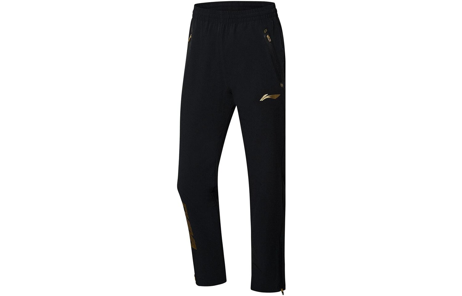 

Трикотажные спортивные штаны для настольного тенниса женские черные Lining