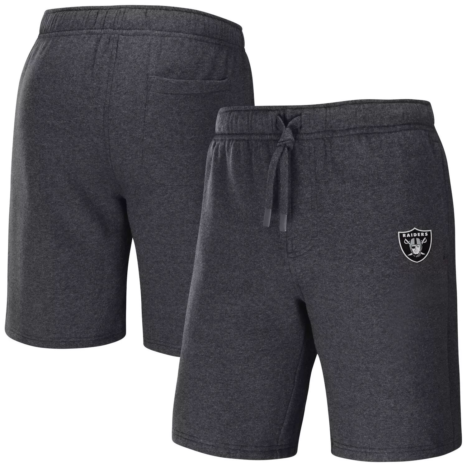 

Мужская коллекция NFL x Darius Rucker от Fanatics Heather Charcoal шорты с логотипом Las Vegas Raiders