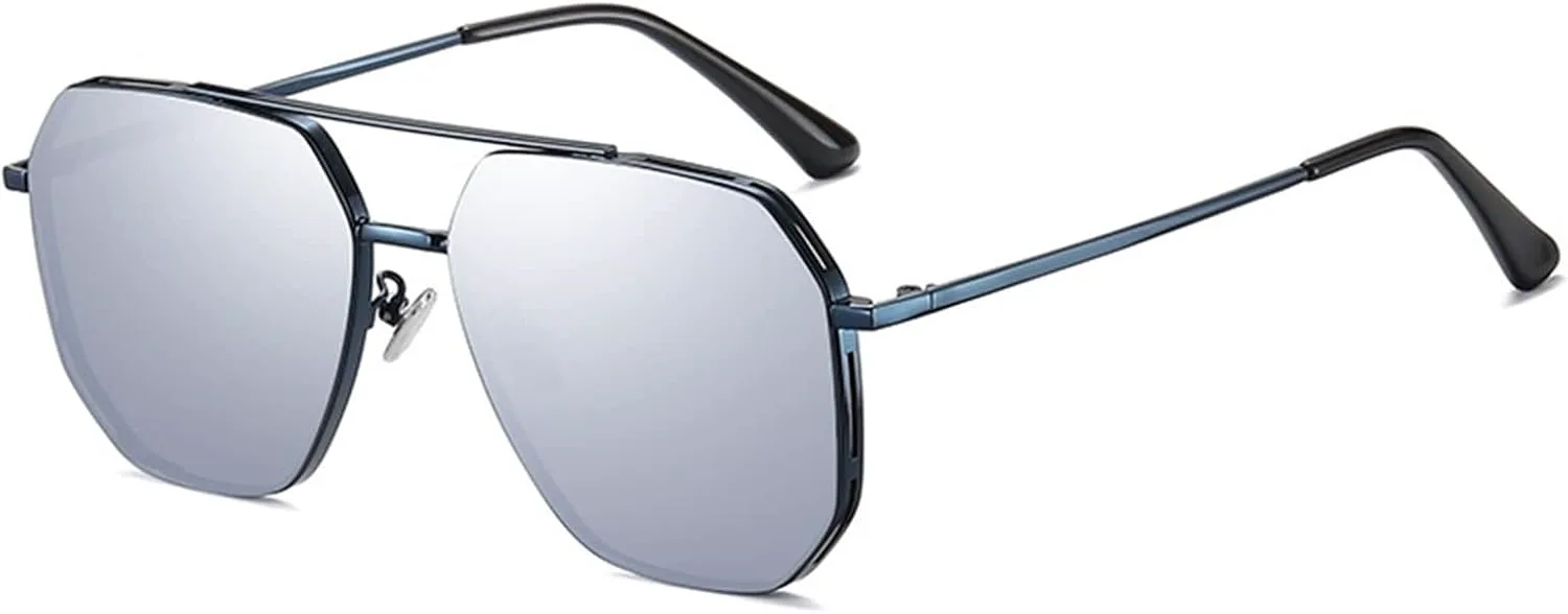 

Поляризованные солнцезащитные очки 2026 года для мужчин и женщин, модные, для отдыха на природе, отпуска и вождения (Цвет: F, Размер: Средний) MTZJH, One Color