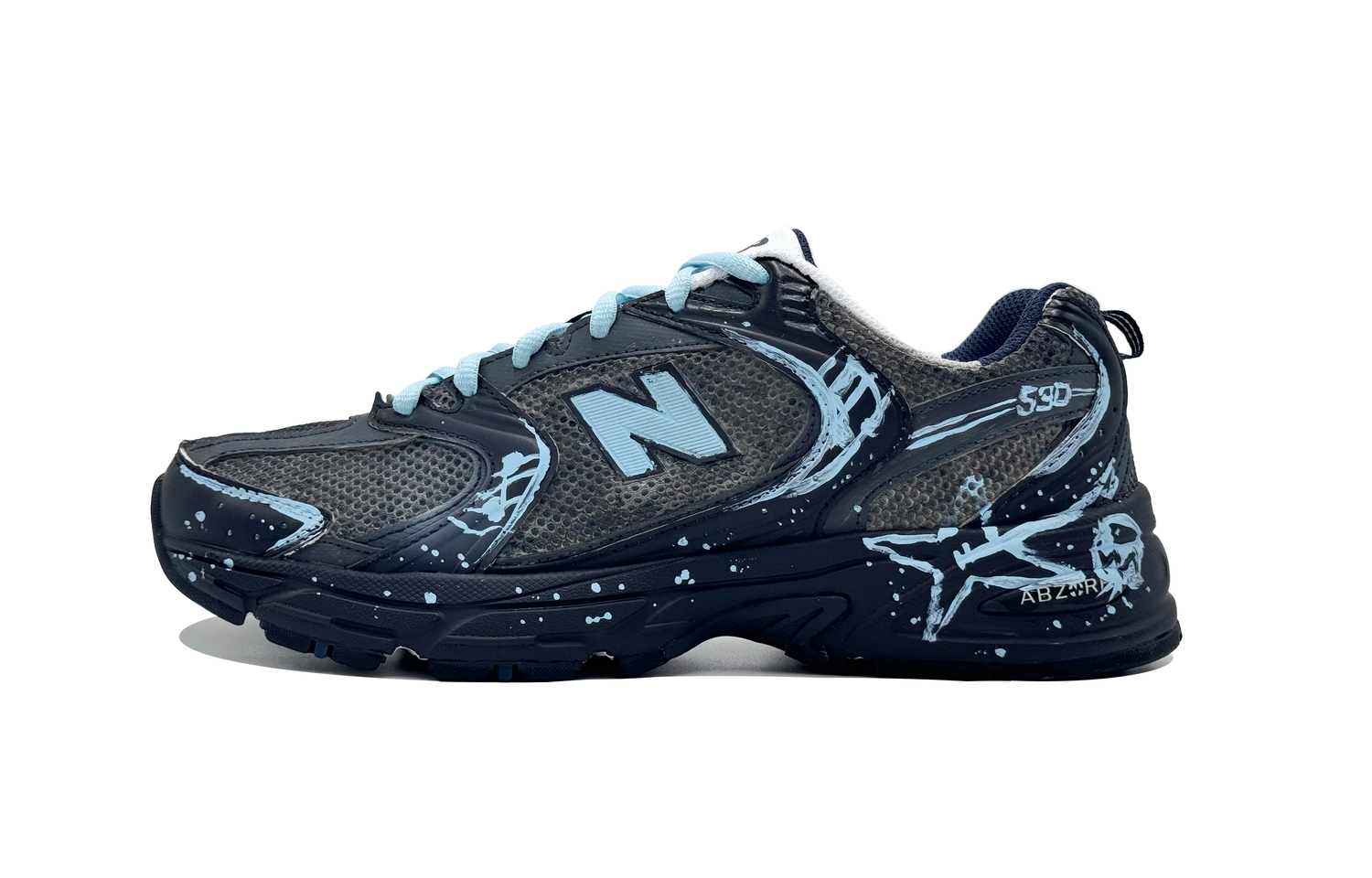 

New Balance Кроссовки для бега NB 530 Abrasion Resistant Low Top Unisex Black Blue