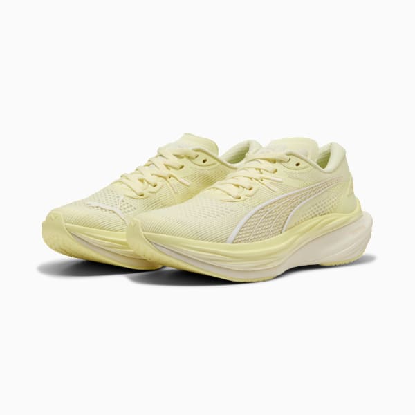Женские кроссовки для бега по шоссе Deviate Nitro 3 Puma, желтый — фото 2
