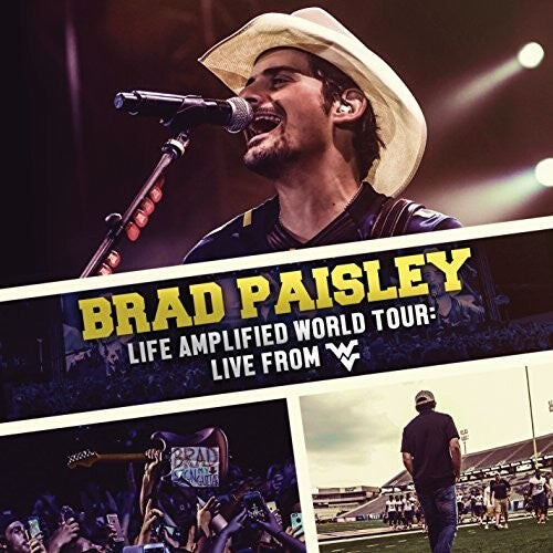 

CD диск Paisley, Brad: Life Amplified World Tour: Live From Wvu