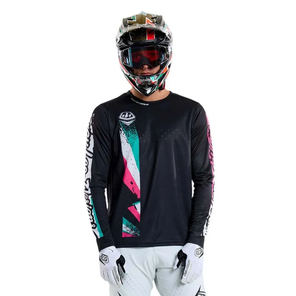 

Джерси эндуро с длинным рукавом Troy Lee Designs Sprint Full, черный