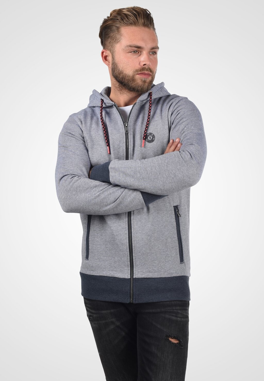 

Толстовка SDRAFKO Solid, цвет insignia blue melange