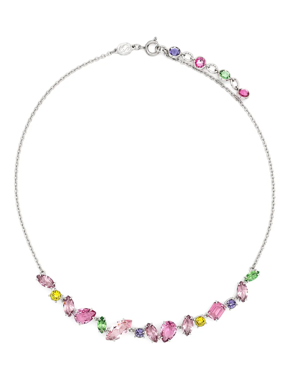 

Колье Gema с кристаллами Swarovski, серебряный