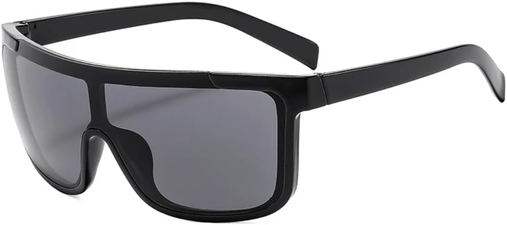 

Роскошные популярные квадратные женские солнцезащитные очки в стиле панк для мужчин, для активного отдыха, спорта, велоспорта, защита от УФ-излучения UV400 TVTBBVV, Black Gray