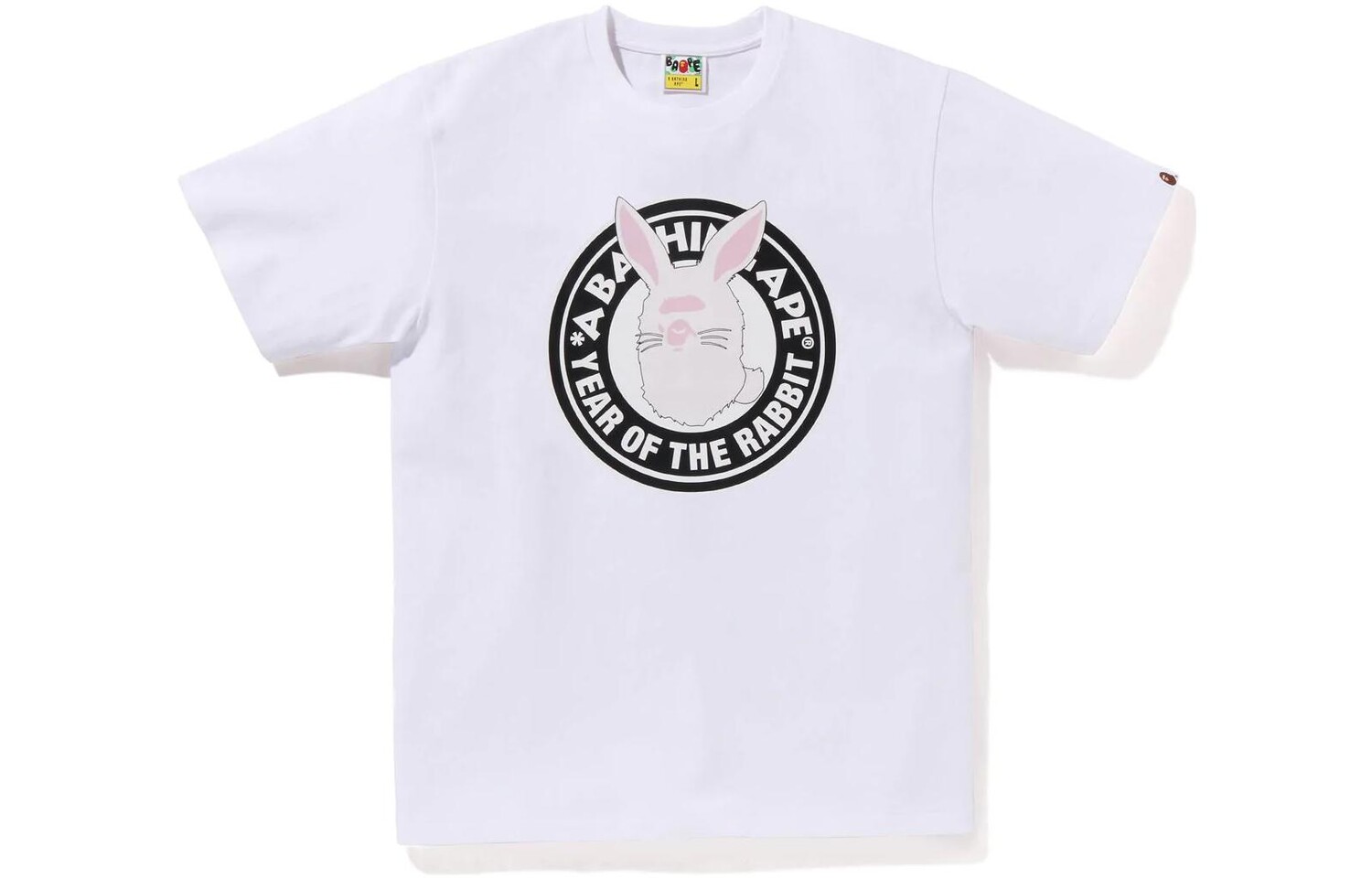 

Футболка BAPE Year Of The Rabbit Ape Head 2023 A Bathing Ape, красный