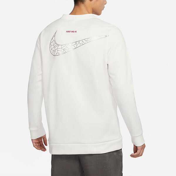Толстовка Nike CNY Chinese New Year's Edition Therma-fit Casual Breathable Training Round Neck Sports White, белый — фото 4