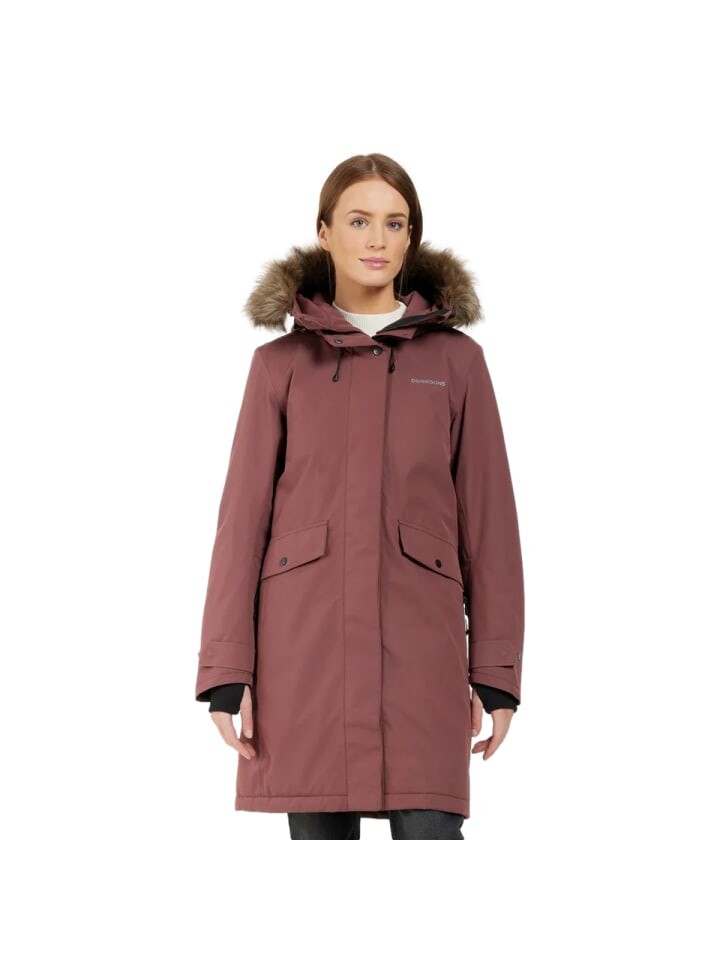 

Пуховик Didriksons Parka Erika, цвет old rust