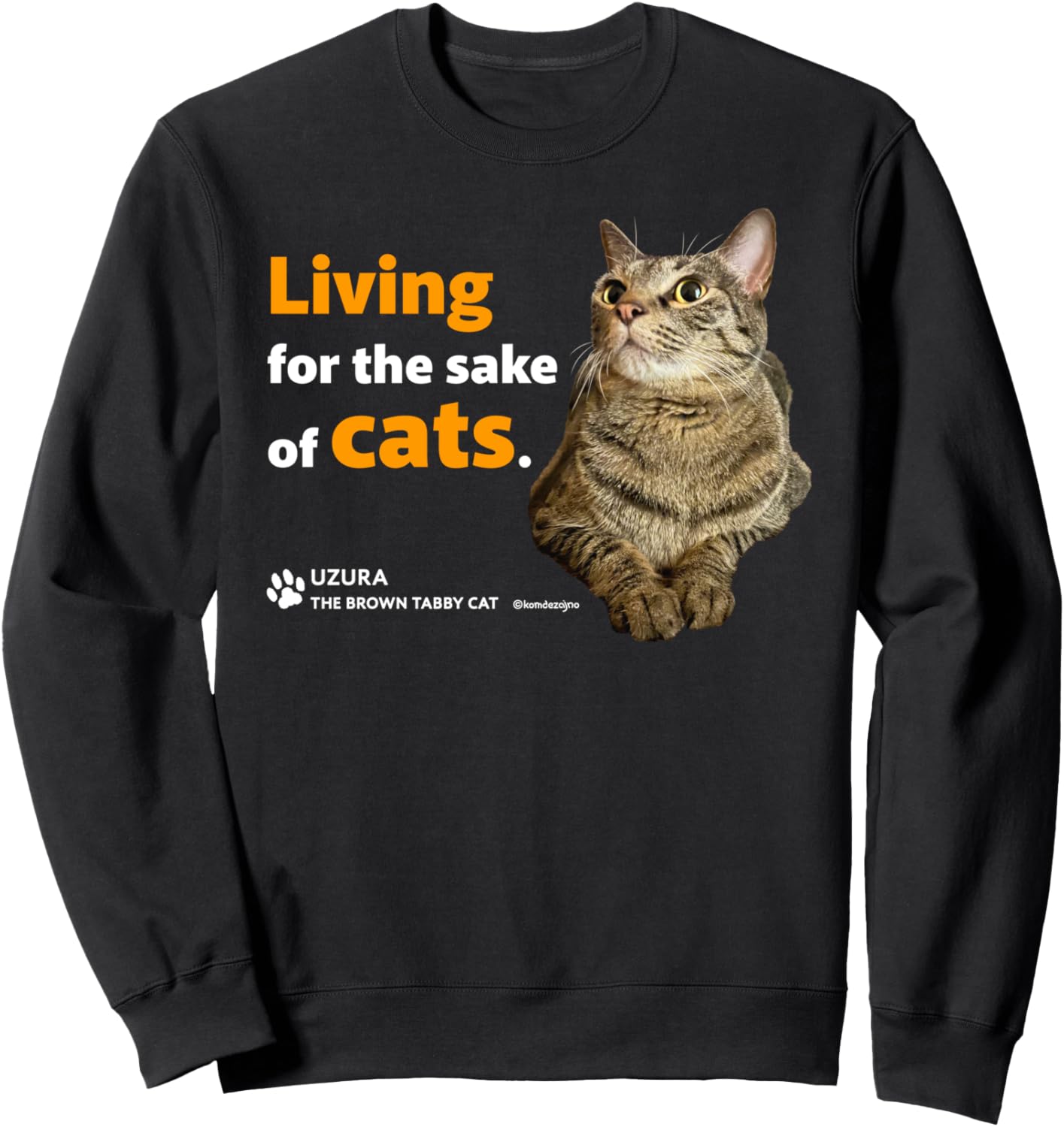 

Толстовка Live For Cats с изображением милого фазана, черная Komdezajno, Черный, Толстовка Live For Cats с изображением милого фазана, черная Komdezajno