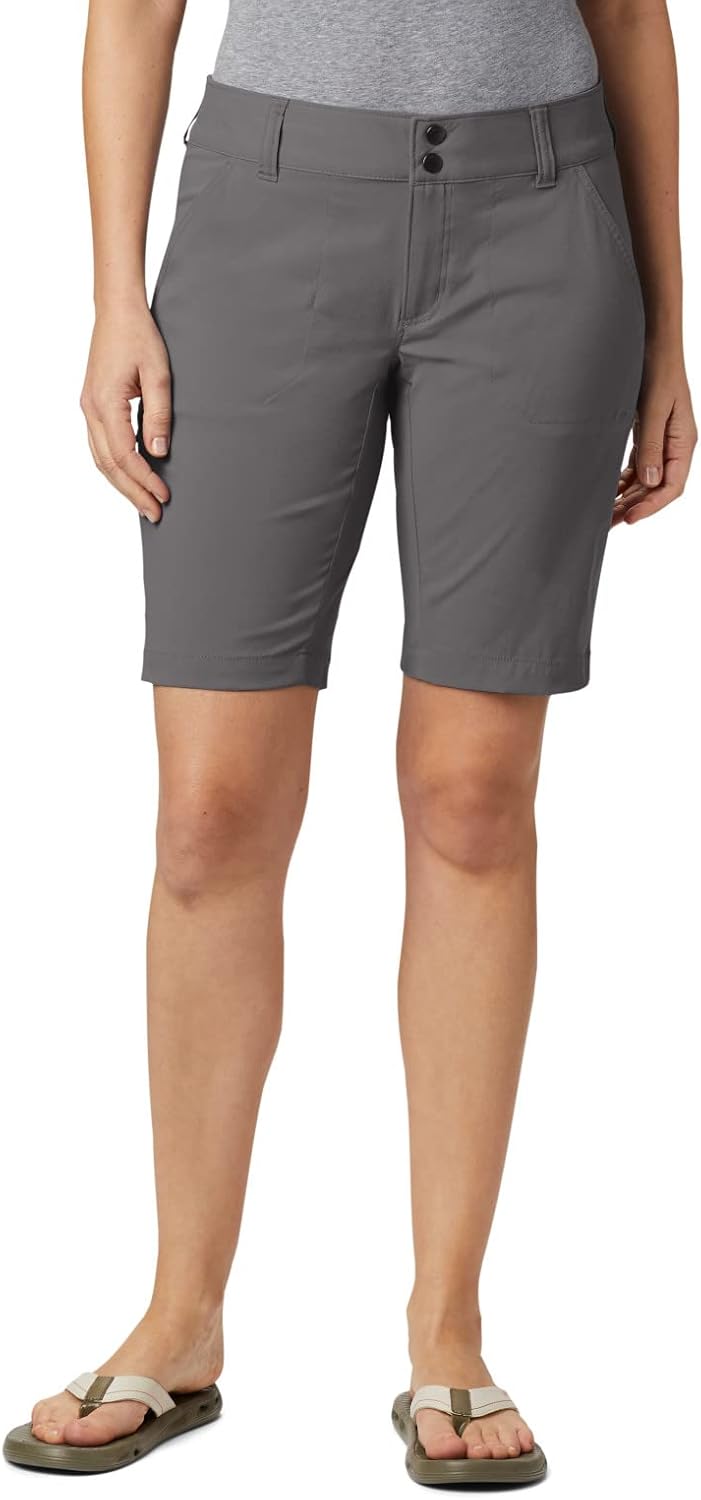 

Columbia Womens Saturday Trail Long Short, City Grey