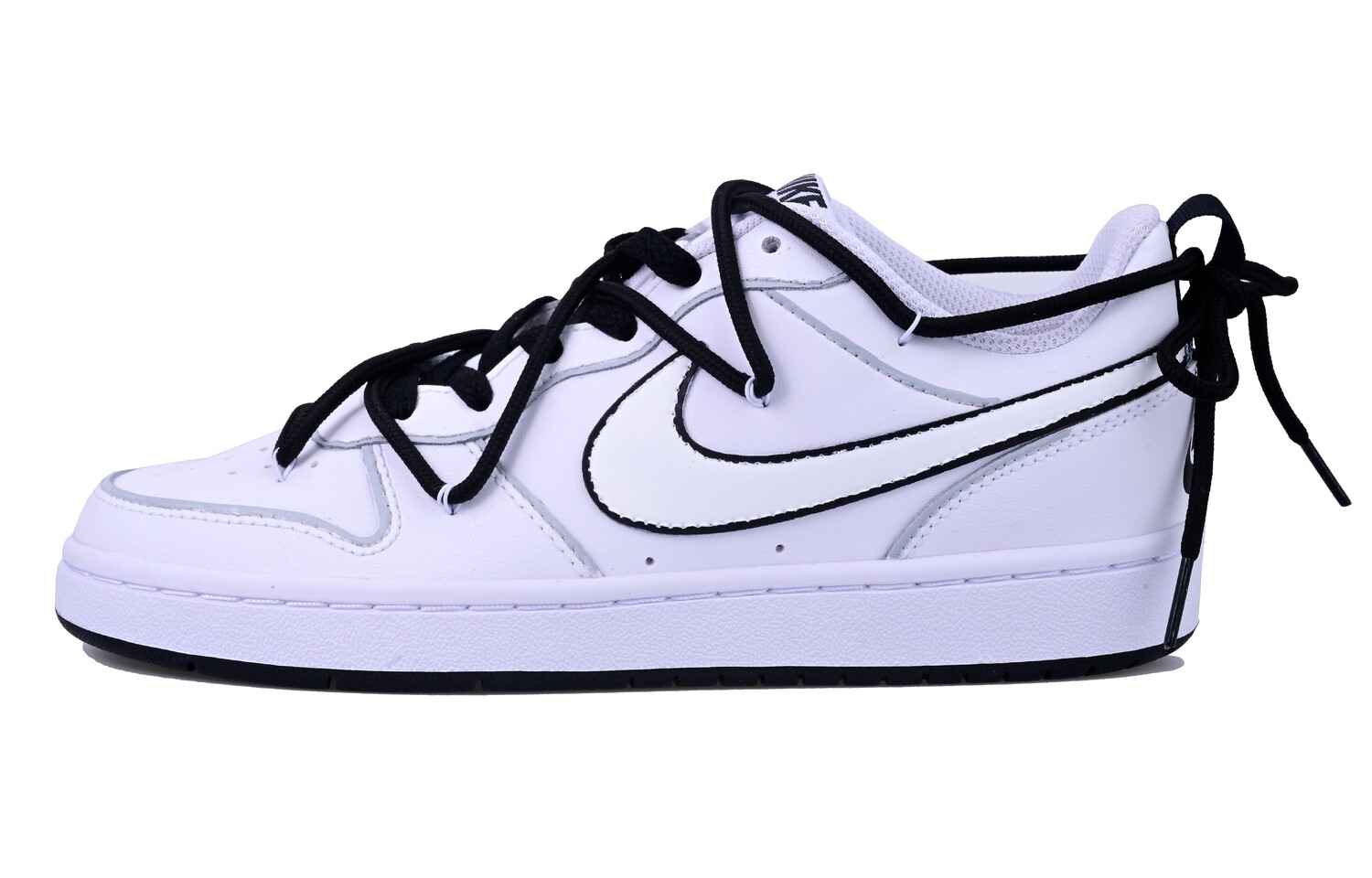 

Кроссовки для скейтбординга Court Borough Series женские, низкие, черный/белый Nike