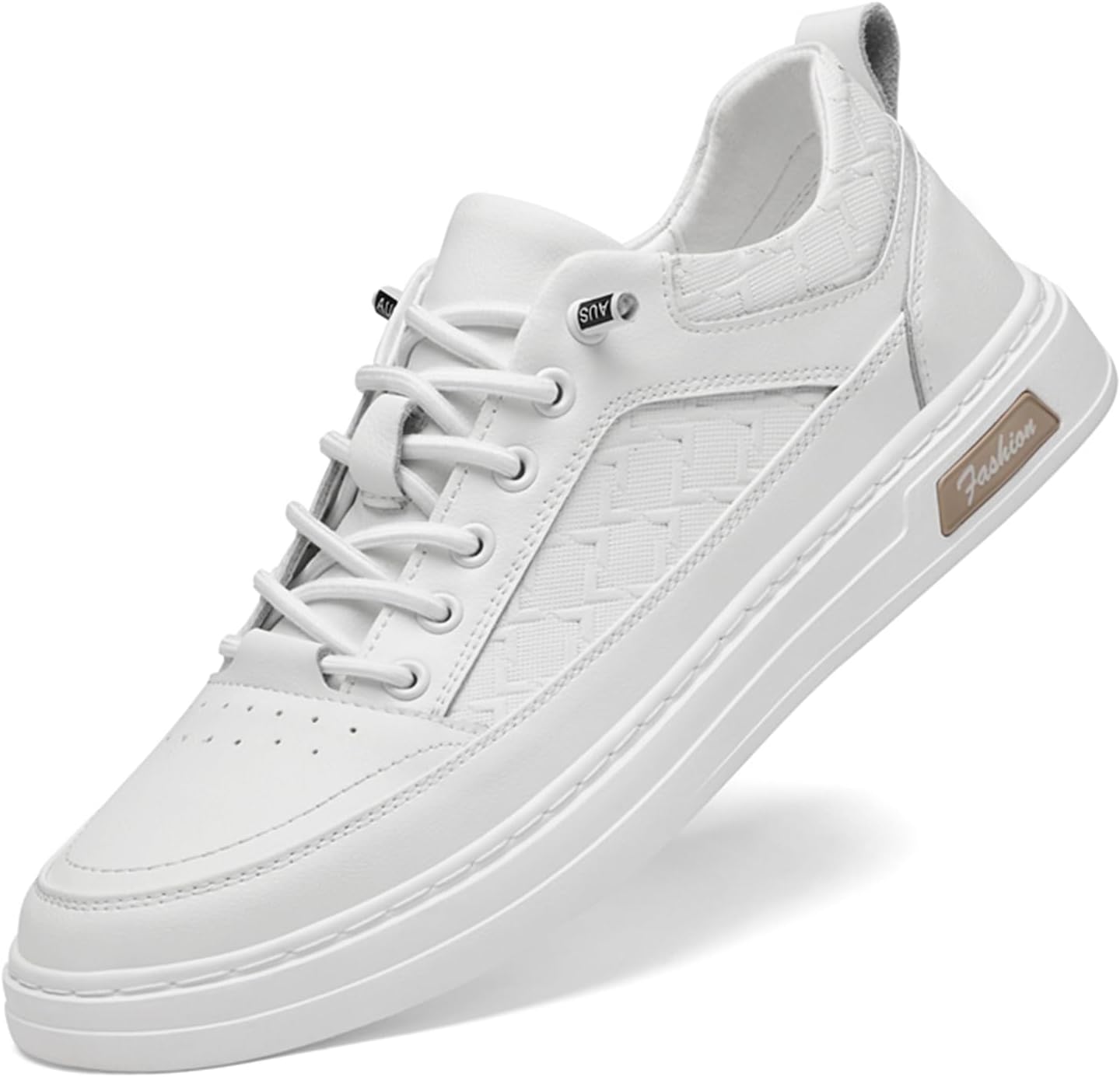 

Мягкие мужские кожаные кроссовки классические модные ретро ручной работы для мужчин, повседневная обувь Abborora, белый