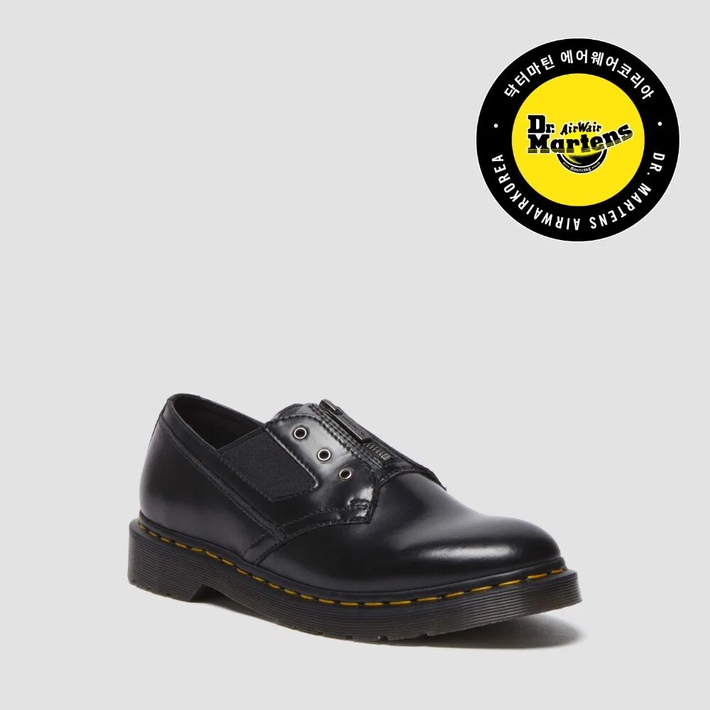 Мужские чёрные лоферы 1461 Gusset от Dr. Martens