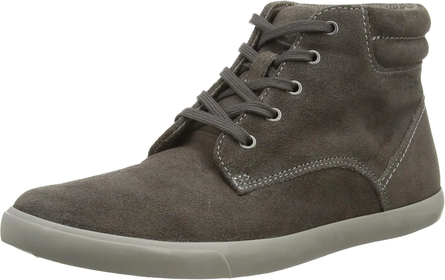 Clarks Torbay Top - мужские высокие кеды, темно-серый