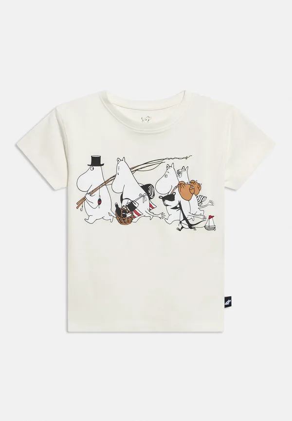 Футболка унисекс с принтом "муми госа" Reima, Off White — фото 3