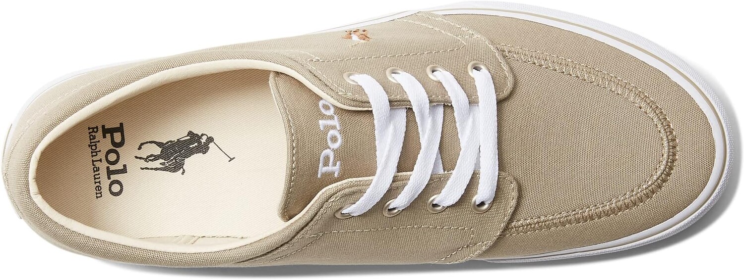 Кроссовки Faxon X Low-Top Canvas Sneaker Polo Ralph Lauren, цвет Hampton Khaki/Multi — фото 2
