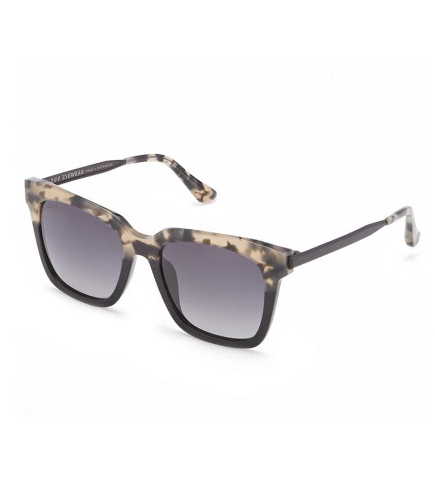 

Большие поляризованные солнцезащитные очки DIFF Eyewear Bella, серый