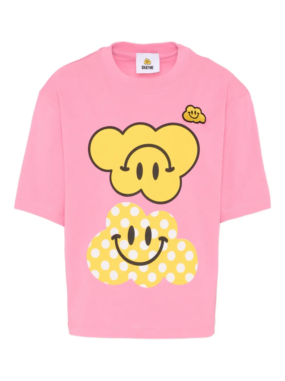 

Футболка из коллаборации с Cesare Morisco Ghayme, розовый