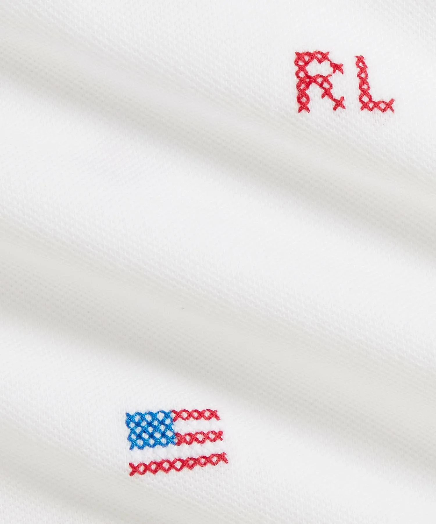 Детское хлопковое платье-поло с вышивкой и трусики-шорты. Polo Ralph Lauren, 100 White — фото 3