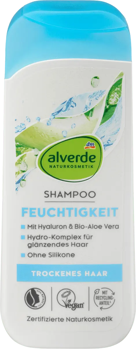 

Шампунь Feuchtigkeit Aloe Vera Гиалурон 200мл alverde NATURKOSMETIK