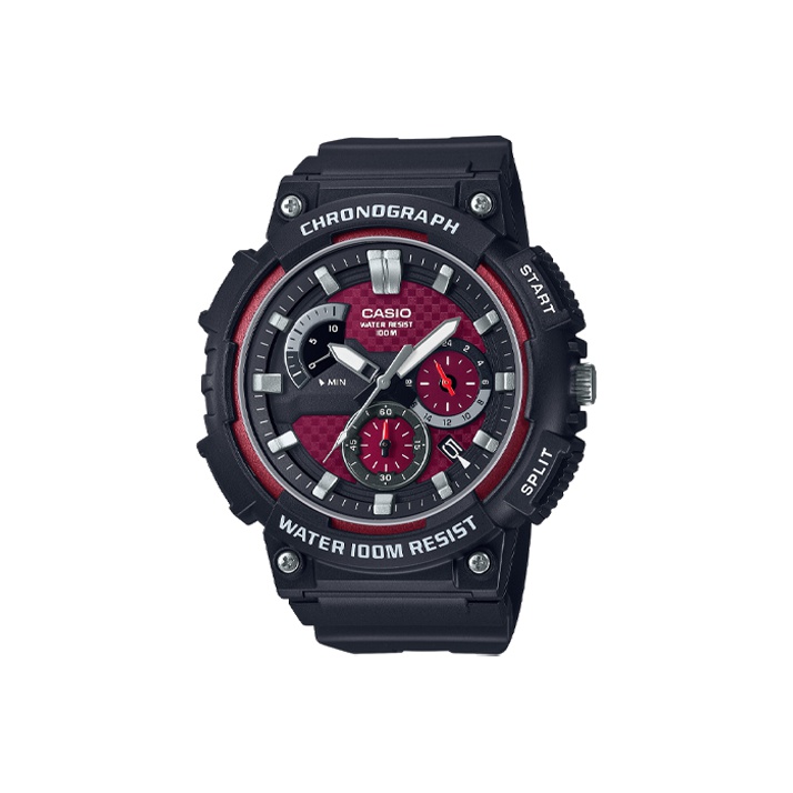 

CASIO Часы Unisex Red Watch MCW-200H-4A, Red Watch Dial