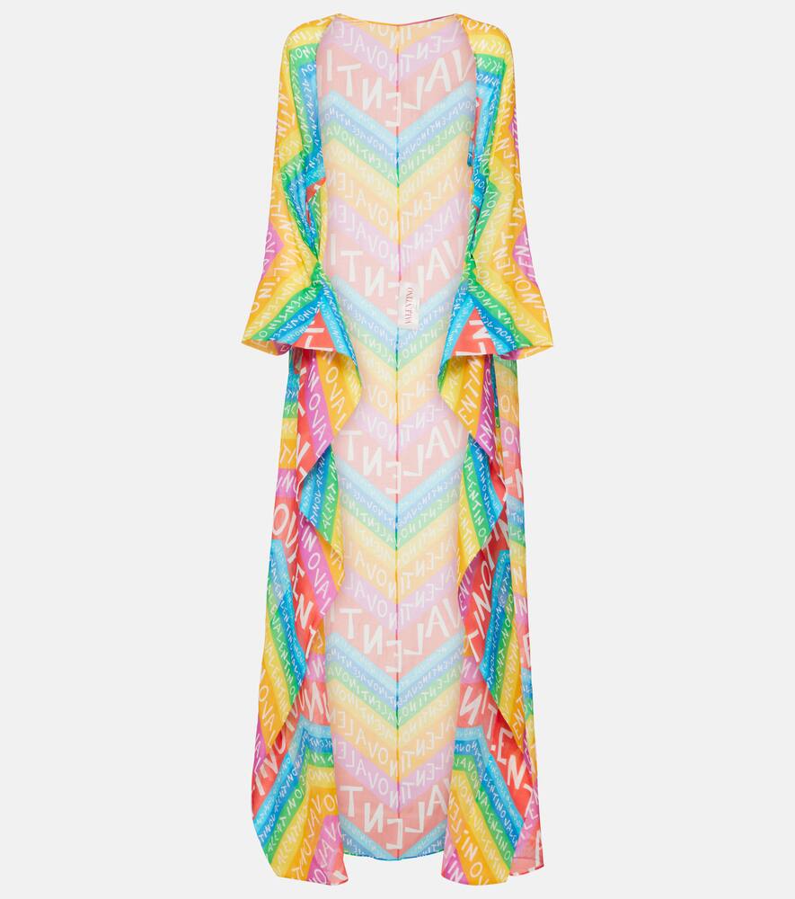 

Хлопковый пляжный кардиган с логотипом Valentino, Multicolor