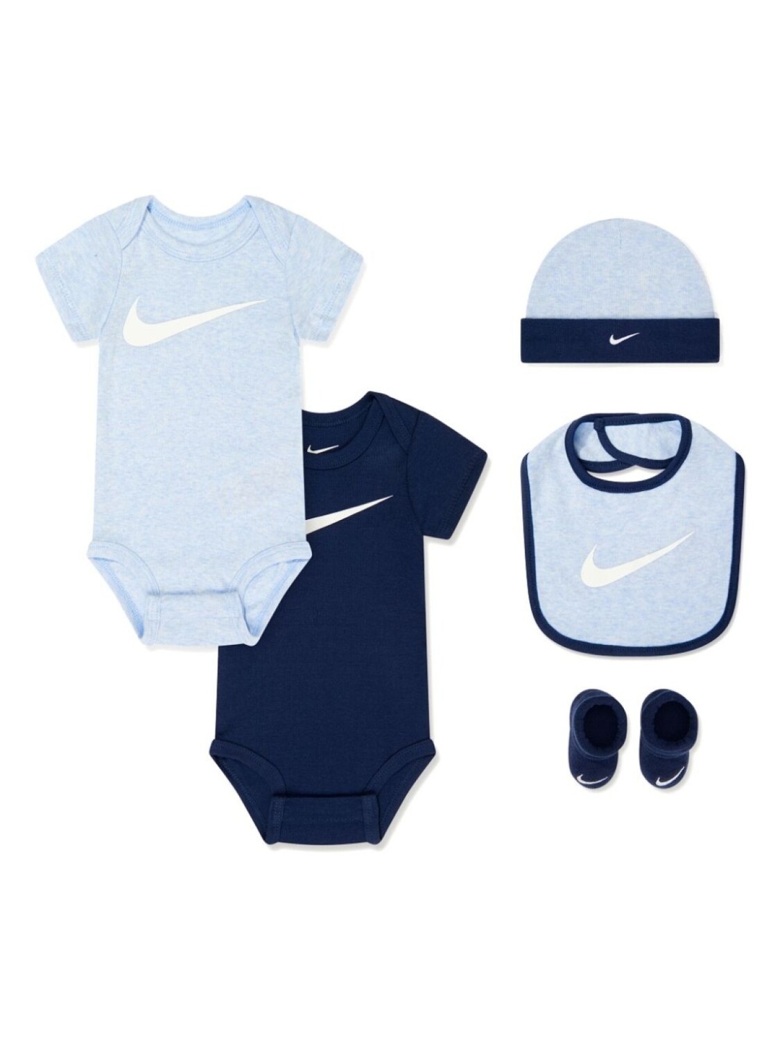 

Nike Kids комплект из пяти предметов с принтом Swoosh, синий