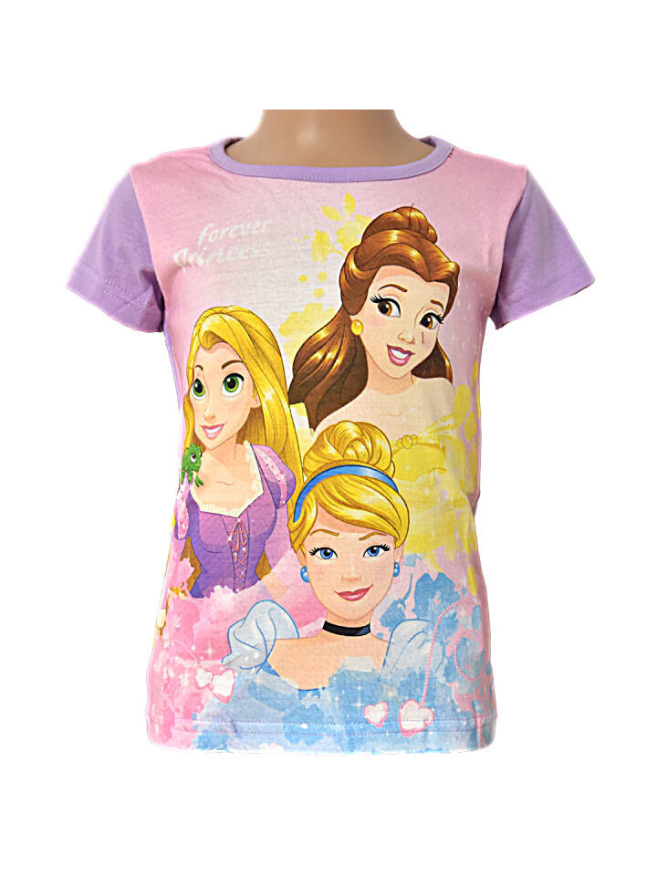 

Футболка Disney Princess, фиолетовый, Розовый, Футболка Disney Princess, фиолетовый