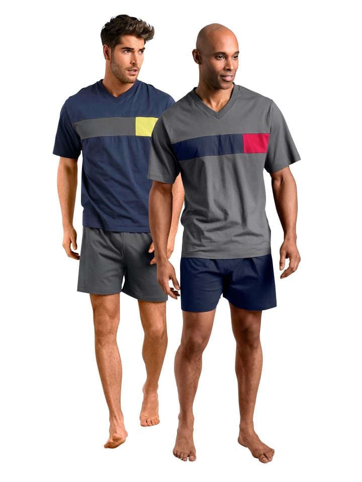 

Пижама LE JOGGER, цвет marine, grau