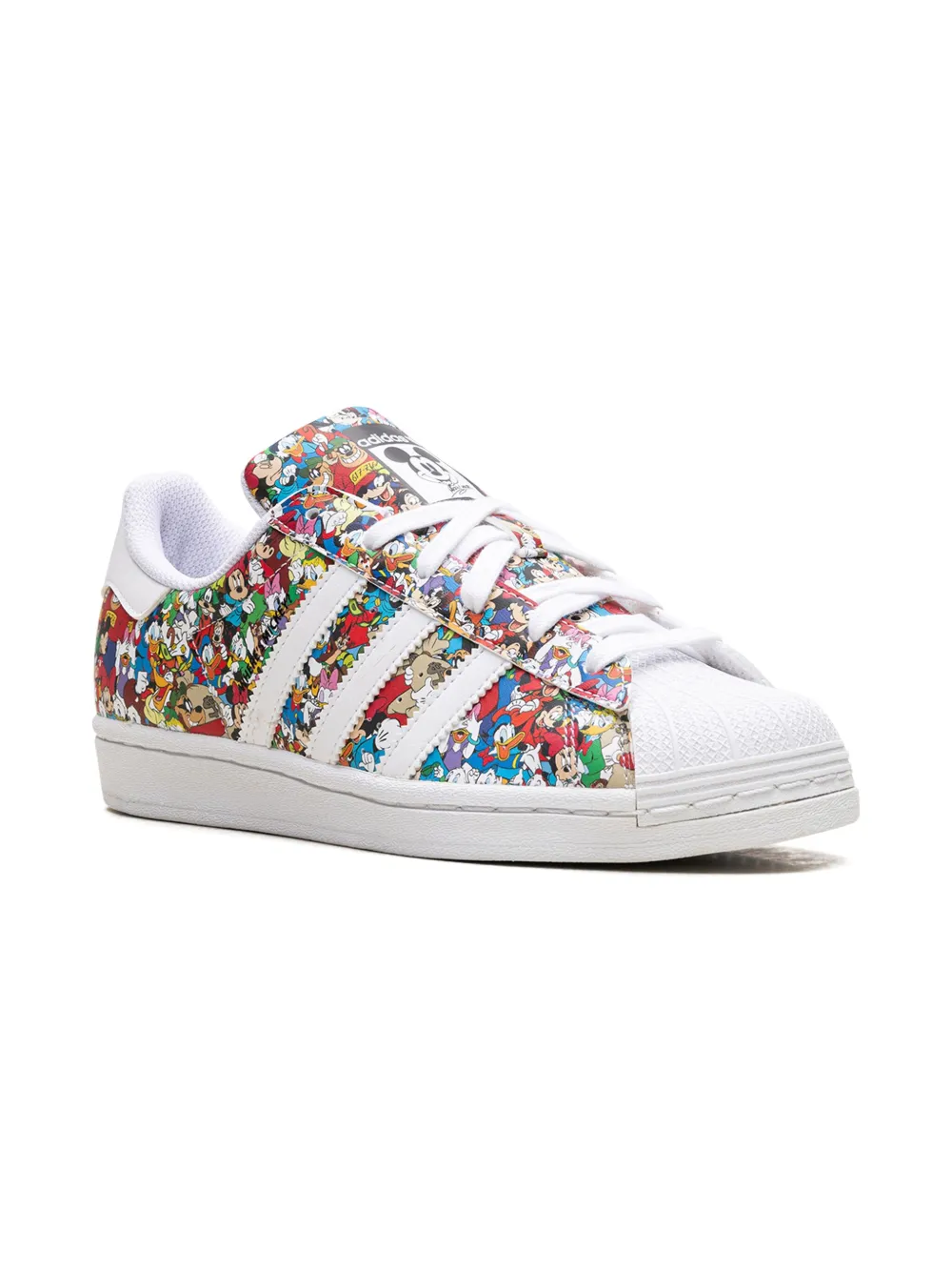

Кроссовки Mickey Superstar Core Black/Cloud White/Wonder White из коллаборации с Disney Adidas Kids, белый