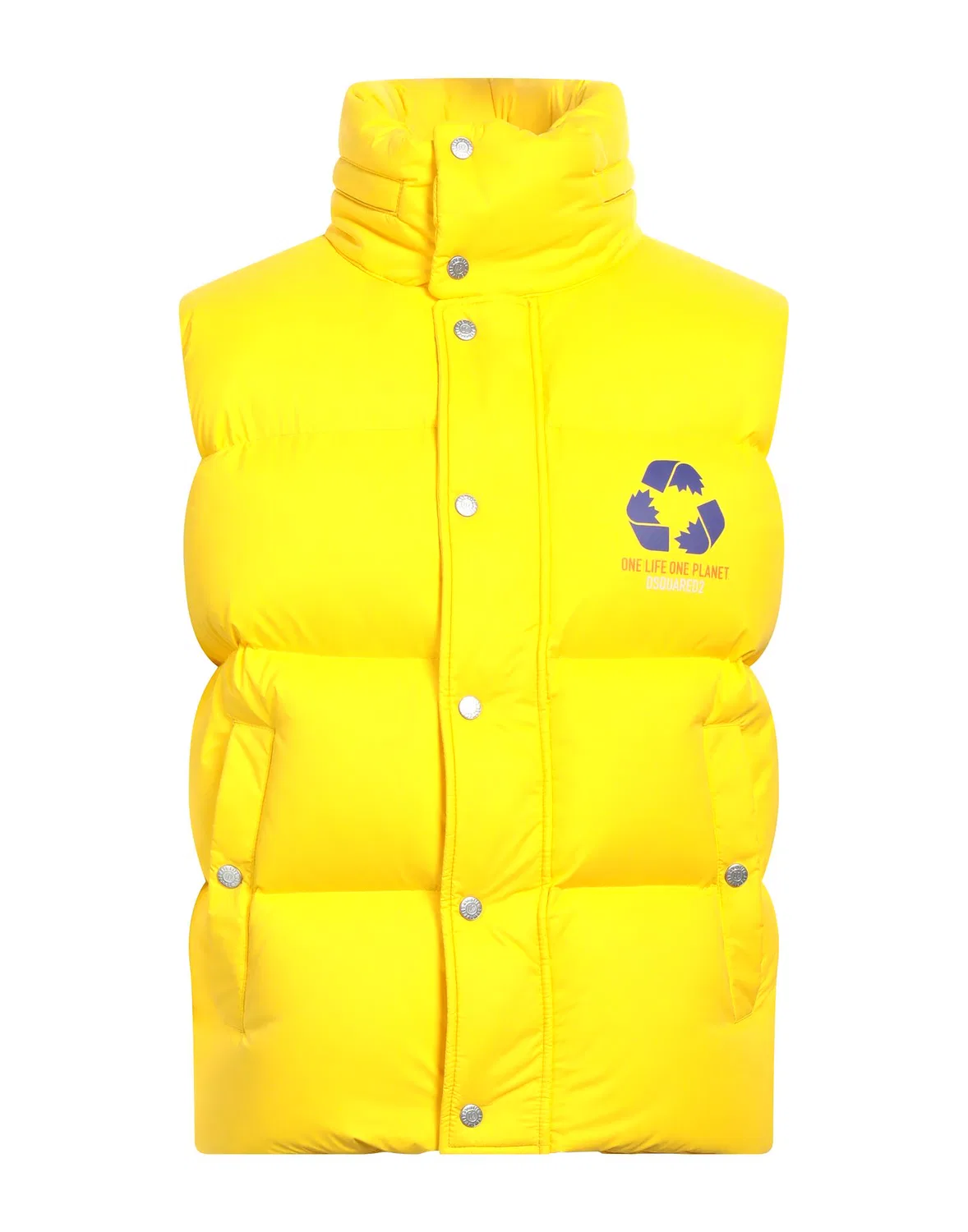 Пуховик желтый DSQUARED2