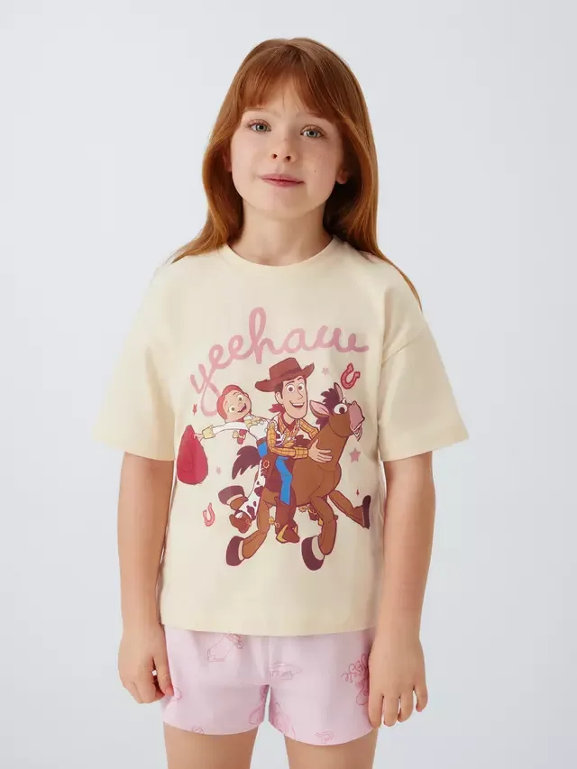 Детский пижамный комплект Disney История игрушек, розовый Brand Threads