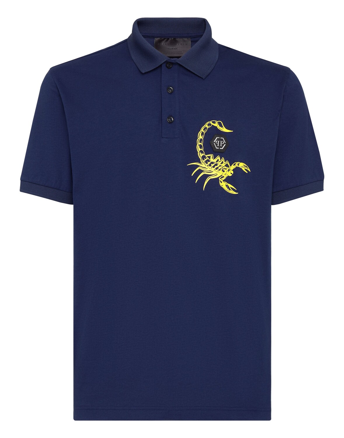 

Рубашка-поло Slim Fit SS Philipp Plein, цвет Middle Blue