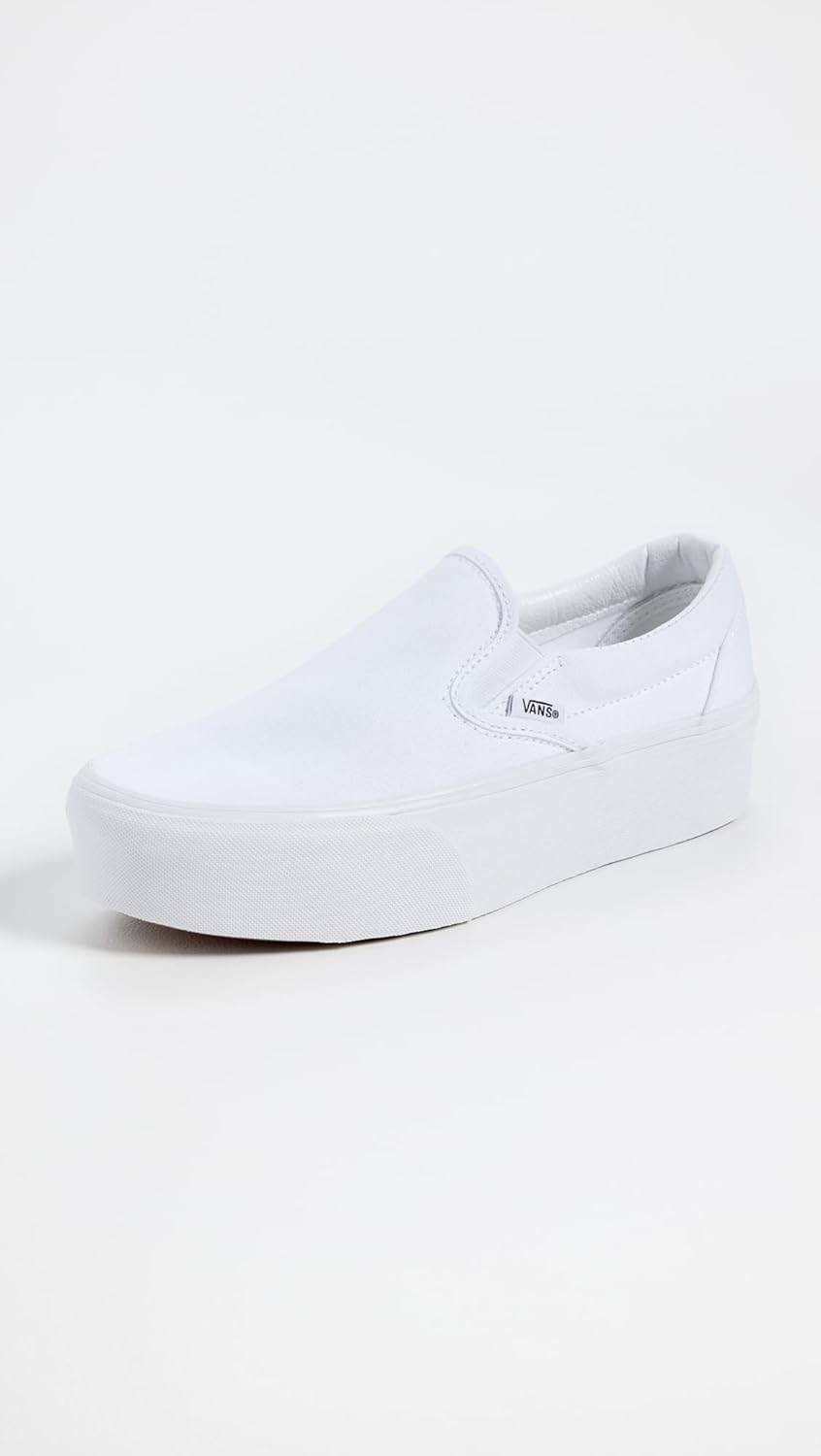 Классические слипоны Vans унисекс для взрослых, белый — фото 2