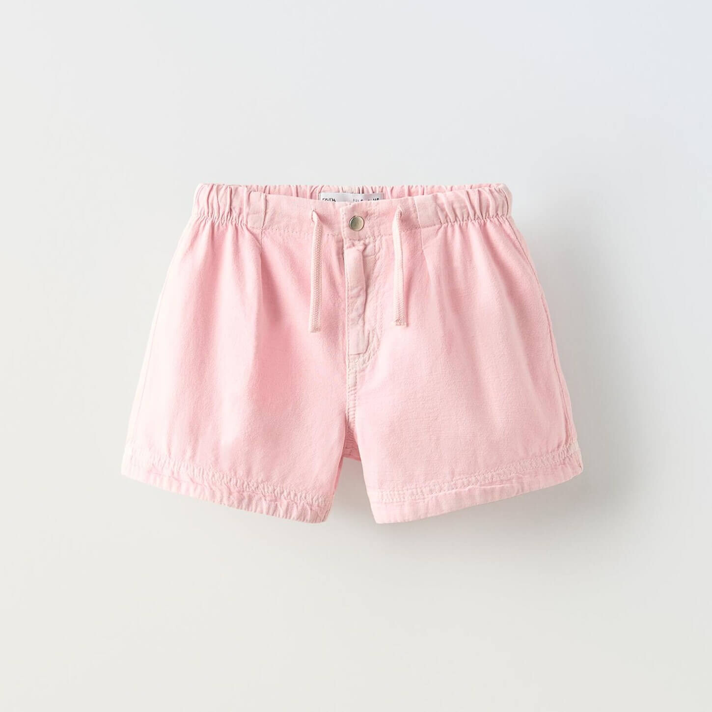 

Шорты-бермуды Zara Summer Camp Plain-coloured, розовый