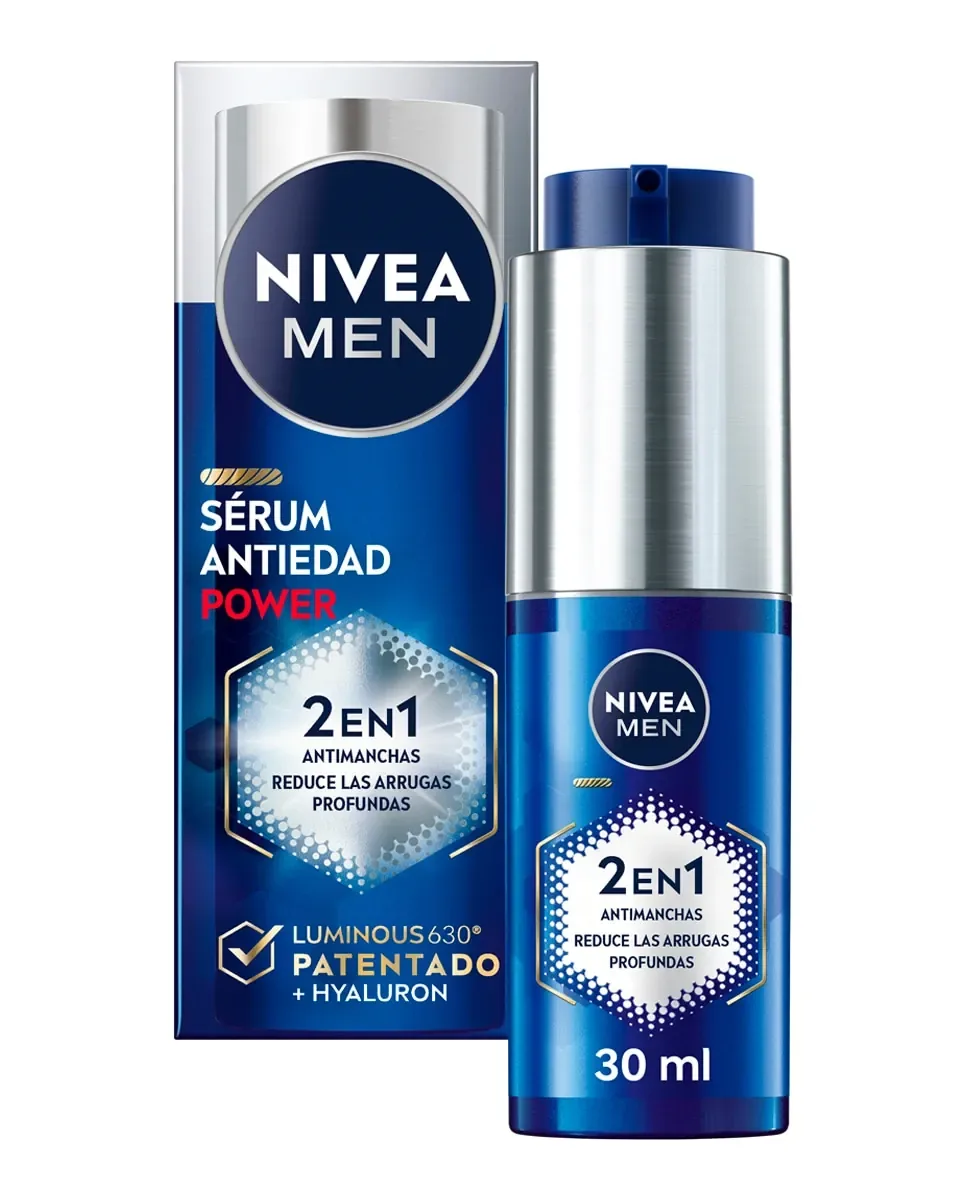 Сыворотка Nivea Men — Power против пятен и морщин 2 в, 30 мл — фото 3